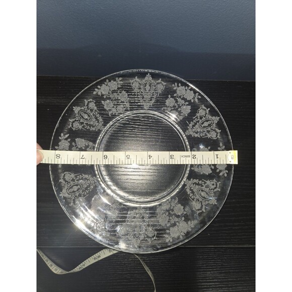 Vintage Tiffin-Franciscan Cherokee Rose Luncheon Plate - Picture 3 of 3